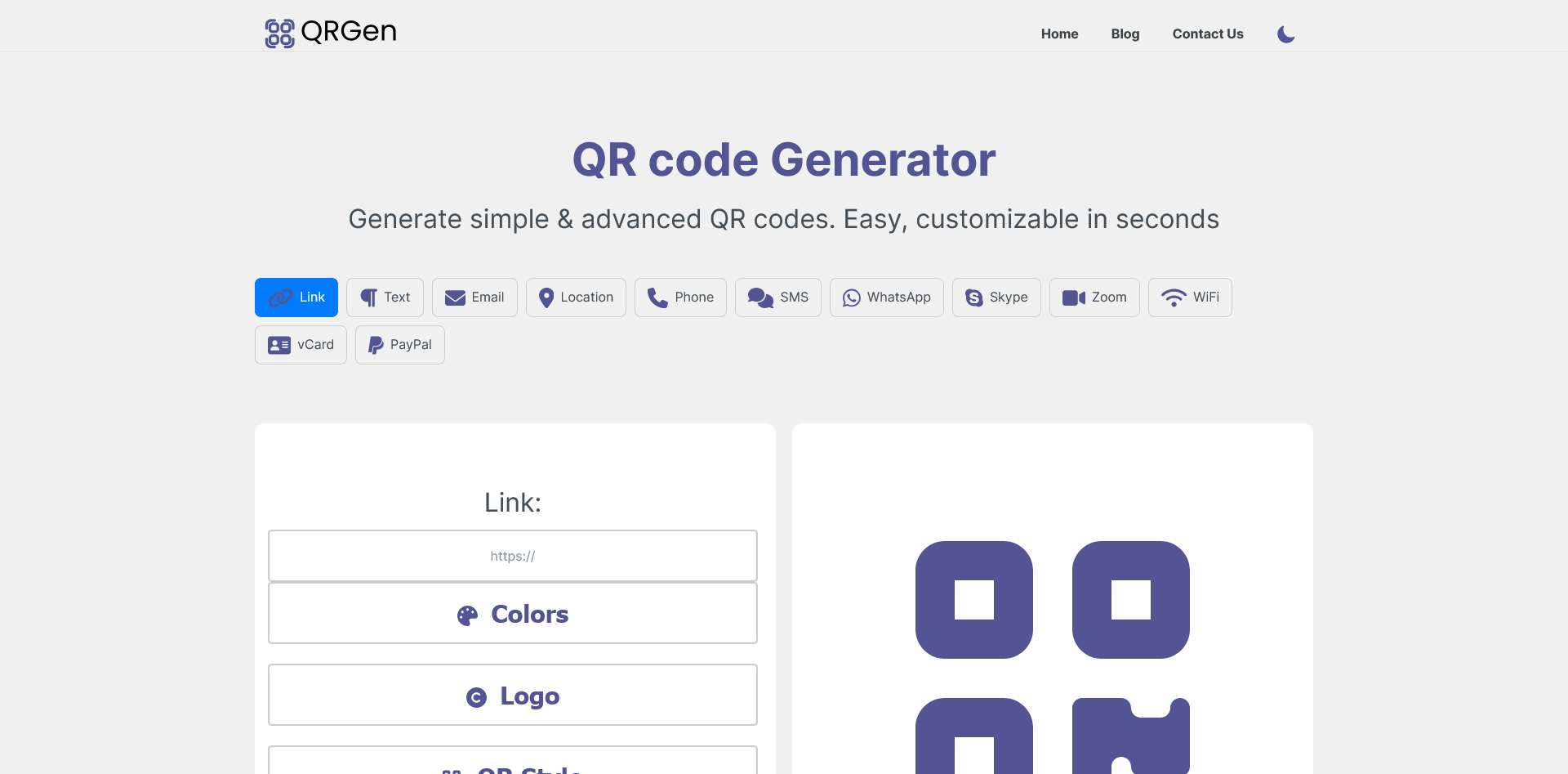 Screenshot 2025-01-12 at 21-30-25 QRGen - Free Online QR Code Generator